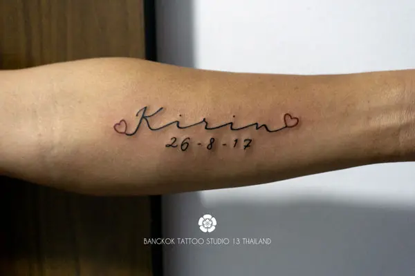 lettering-tattoo-kirin