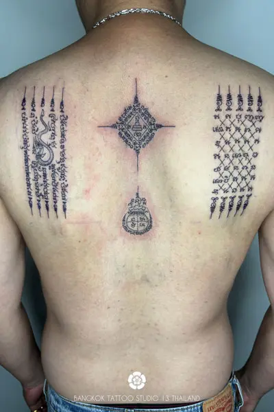 thai-sak-yant-tattoo-5-rows-naga-chat-petch-bag-money-talisman