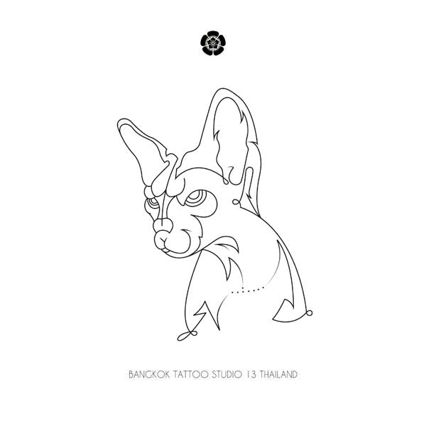 abstract-cat-tattoo-design