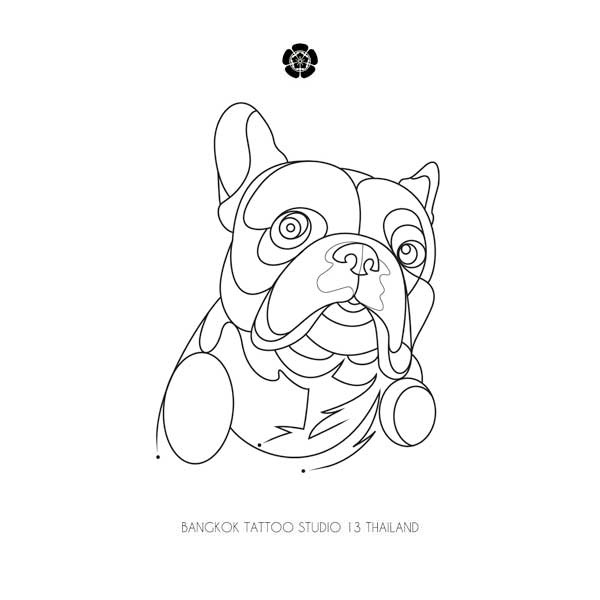 abstract-dog-tattoo-design