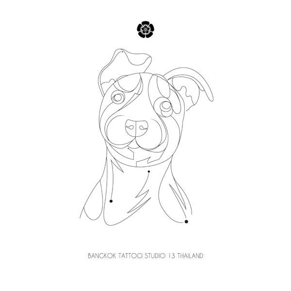 abstract-dog-tattoo-design