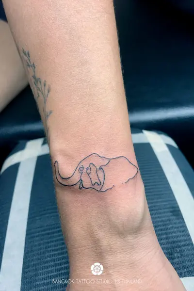 abstract-minimalist-one-line-tattoo-elephant-thailand