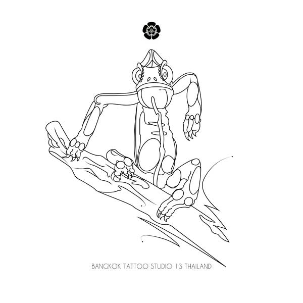 abstract-lizard-tattoo-design