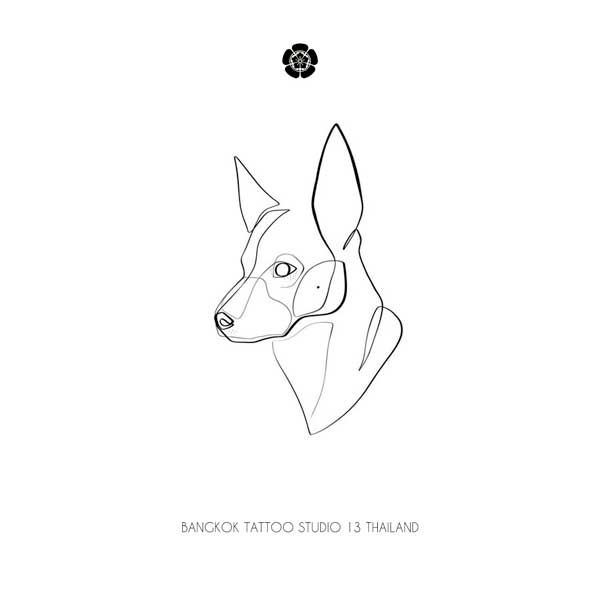 abstract-dog-tattoo-design