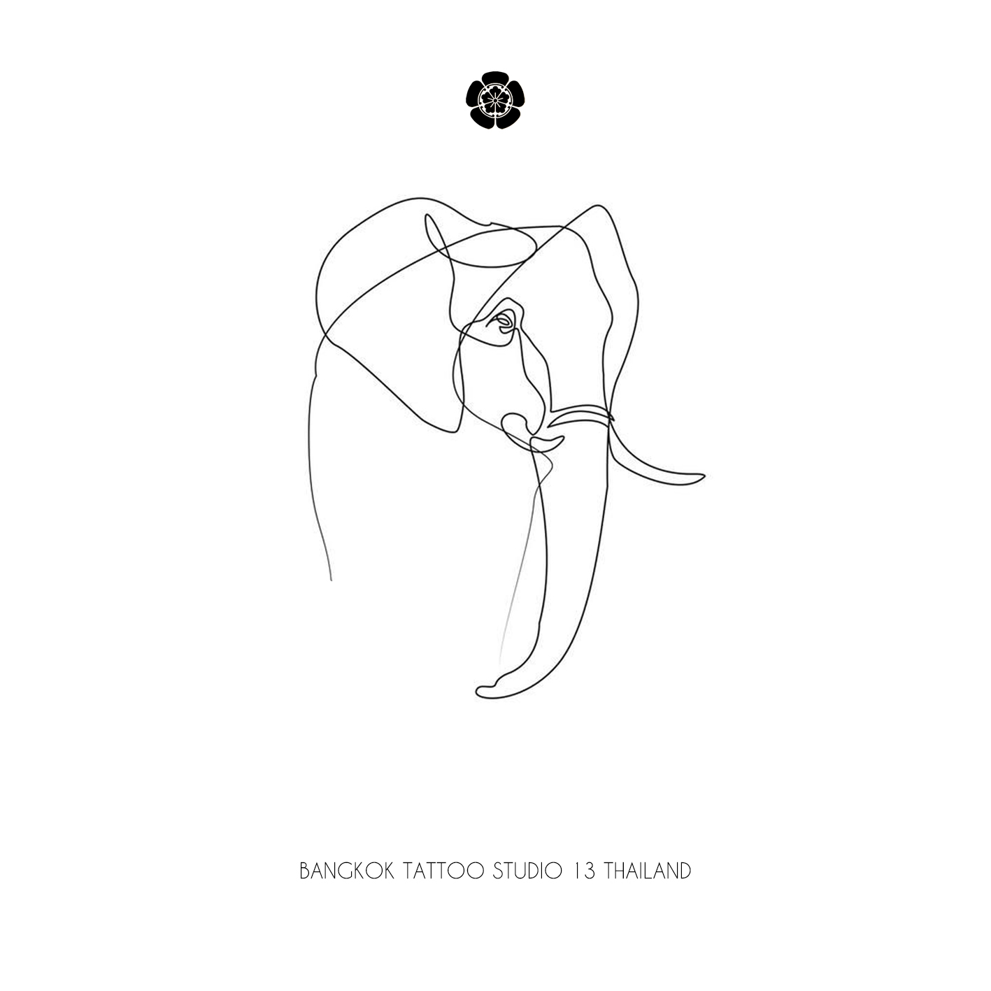 abstract-elephant-tattoo-design