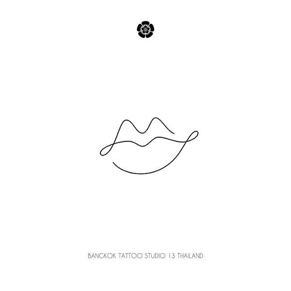 abstract-lips-tattoo-design