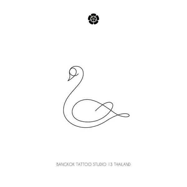 abstract-swans-tattoo-design