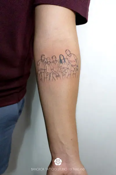 abstract--tattoo-family-picture