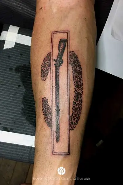 bangkok-tattoo-black-ink-old-gun-usa