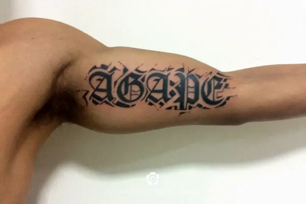 calligraphy-tattoo-agape