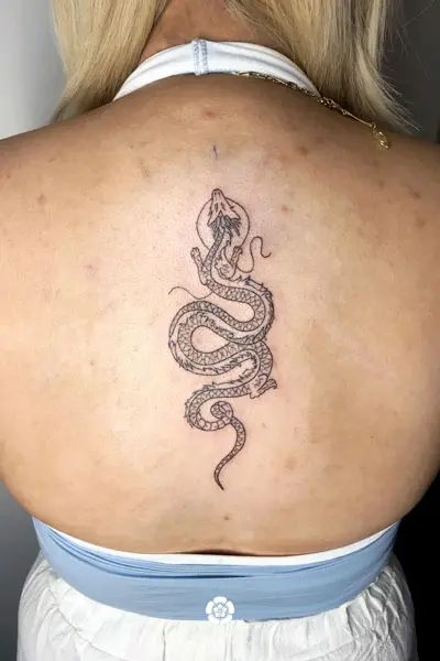 black-ink-tattoo-dragon-lines