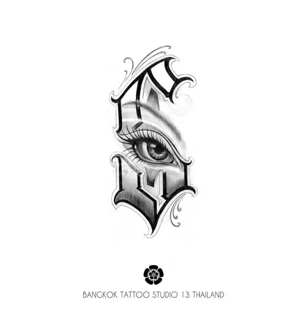 blackwork-eye-chicano-tattoo-sketch-bangkok