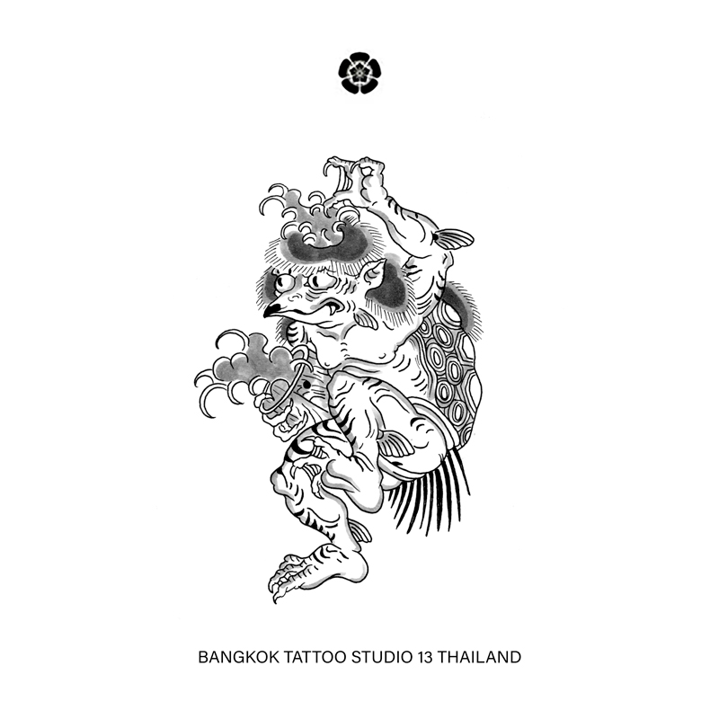 japanese-yokai-tattoo-design