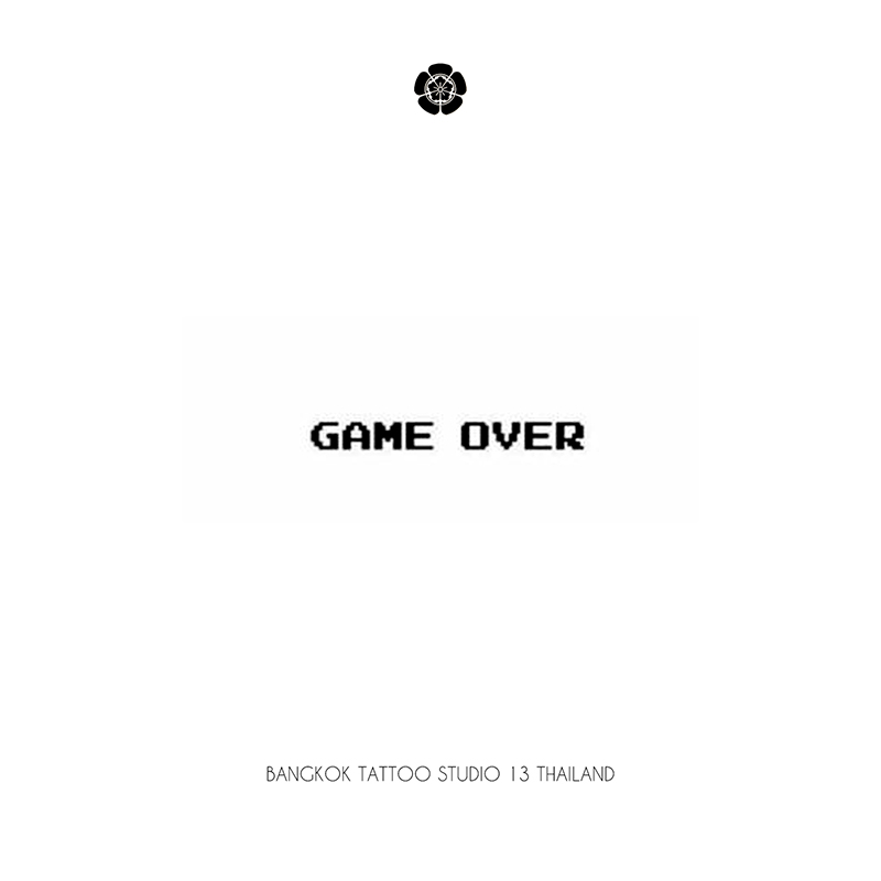 lettering-tattoo-design-game-over