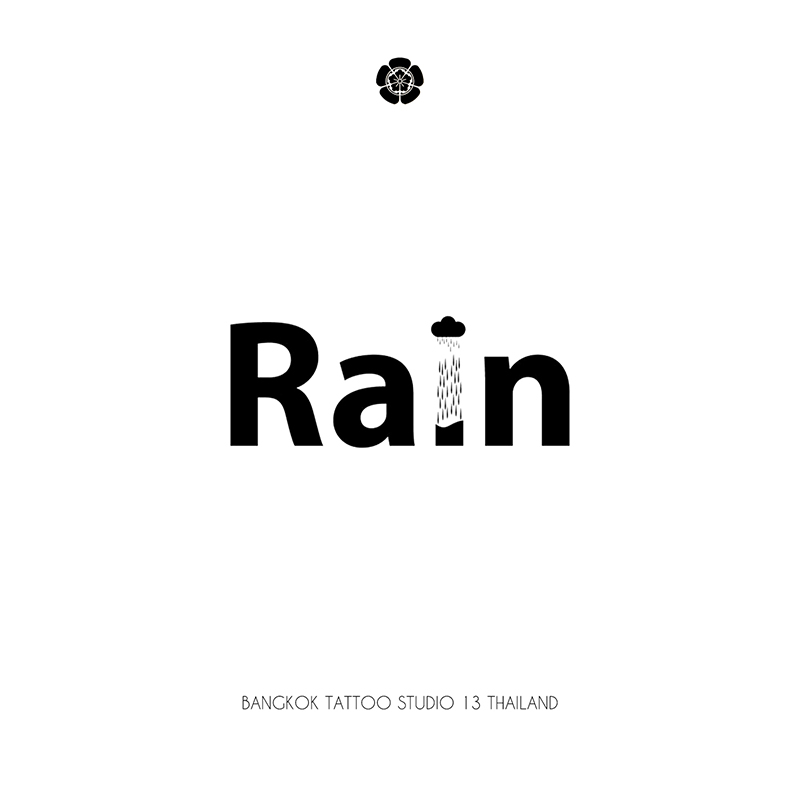 lettering-tattoo-design-rain