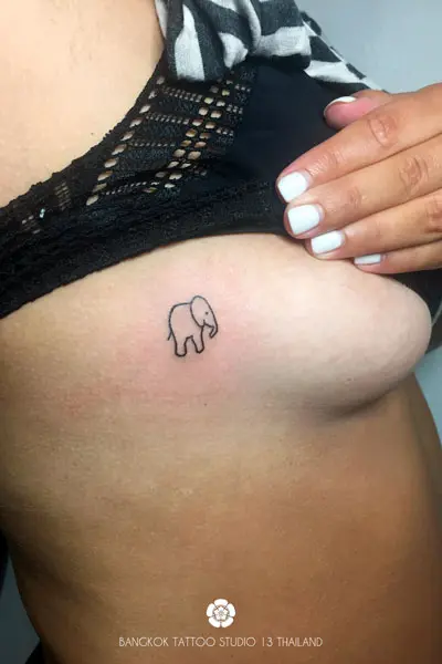 minimalist-tattoo-elephant