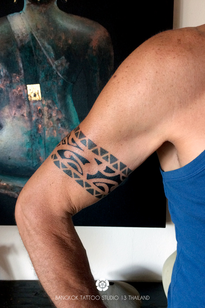 tribal-polyesian-band-tattoo-bangkok