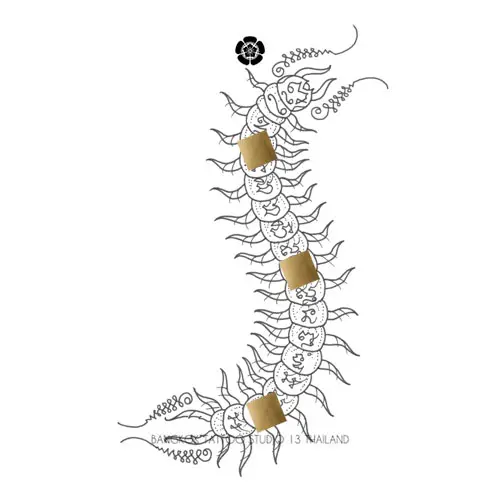 sak-yant-centipede-traditional-design-02