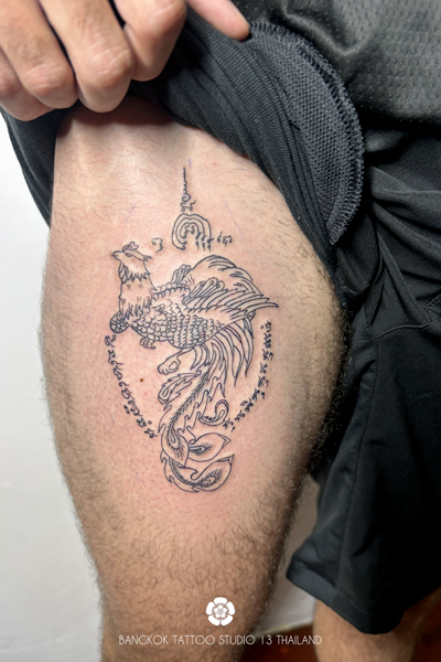 sak-yant-chicken-tattoo-bangkok