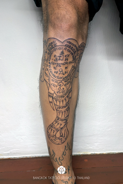 sak-yant-head-elephant-tattoo-thailand