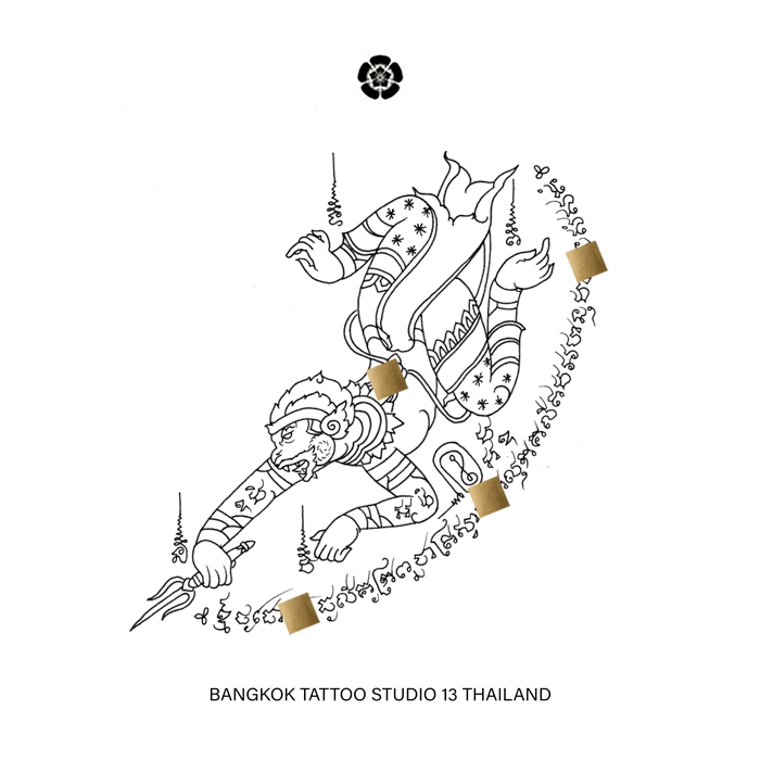 hanuman-tattoo-design-art-thailand