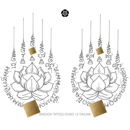 sak-yant-lotus-thai-design