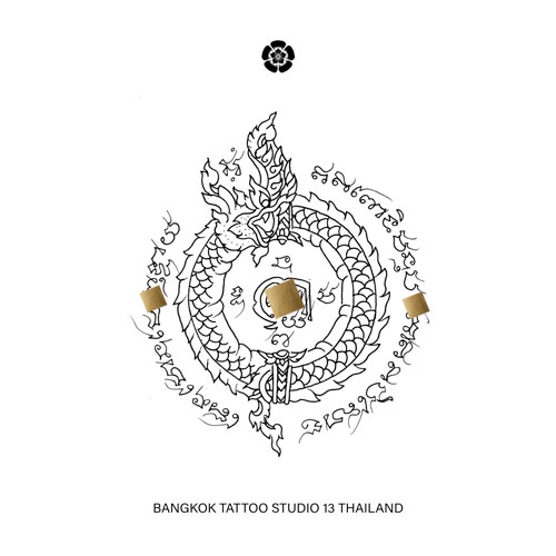 sak-yant-naga-circle-tattoo-design