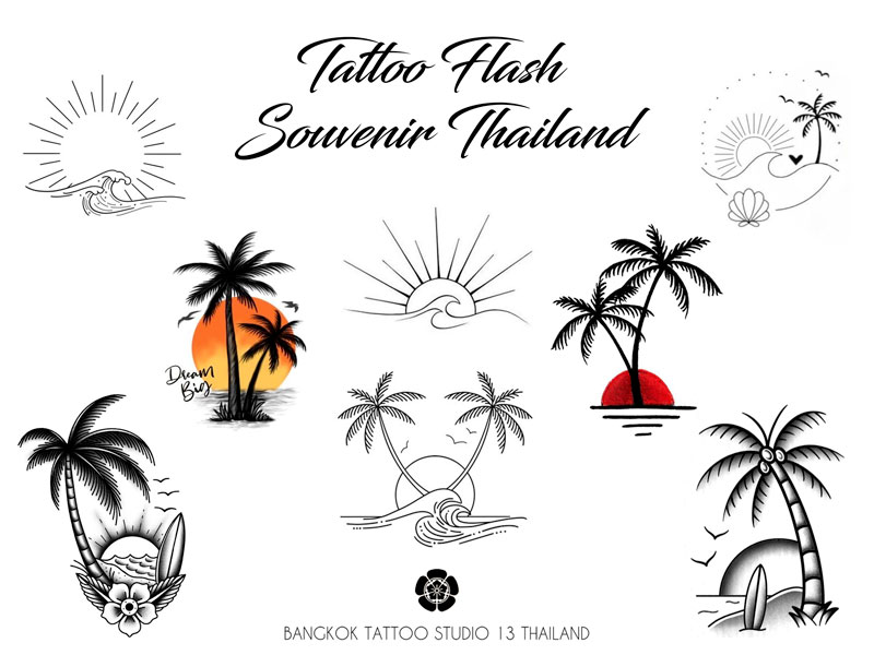 thailand-travel-souvenir-tattoo-design