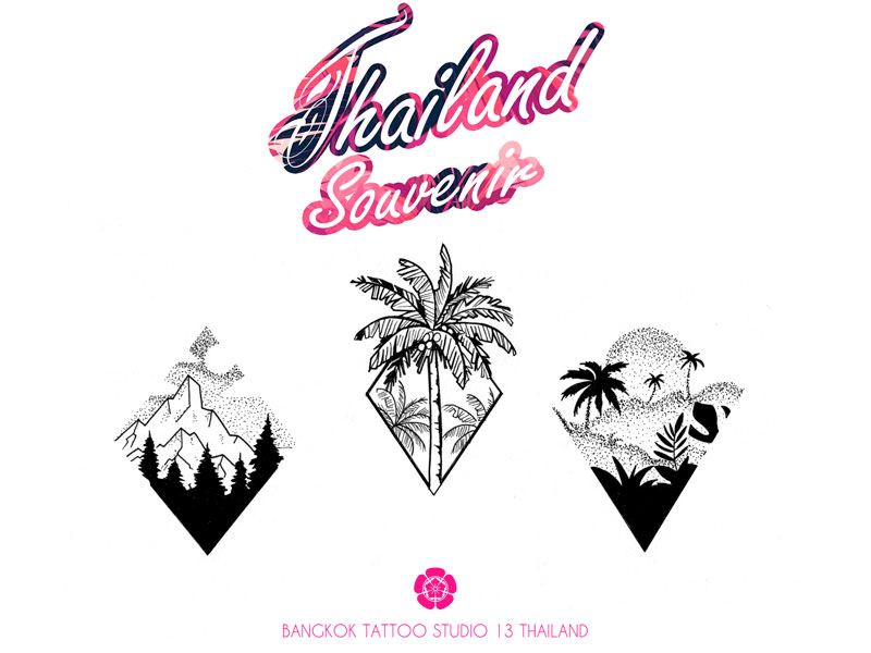 thailand-travel-souvenir-tattoo-design
