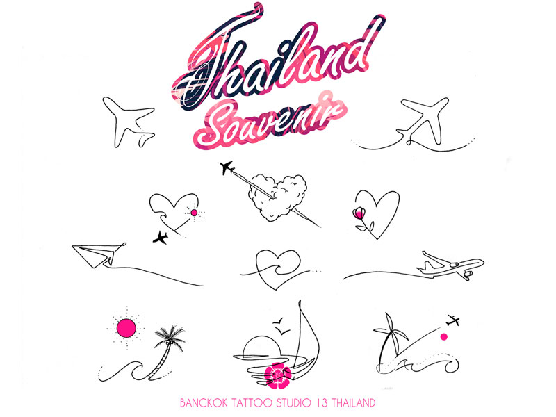 thailand-travel-souvenir-tattoo-design