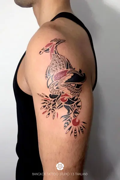 tribal-tattoo-bird